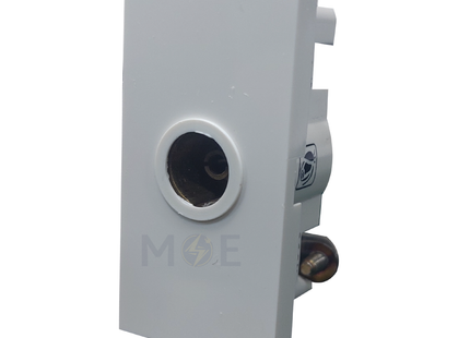 Golden Rose Coaxial TV Socket Outlet White | 307 | بريز تلفزيون ابيض