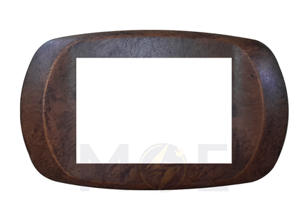 Golden Rose Golden Triple Cover Plate Wooden 3module | 213 | بلاك بلاستيك خشبي
