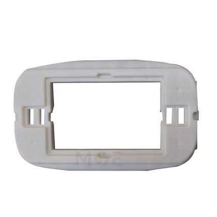 Golden Rose Oval Plastic Mounting Frame 3module | 209