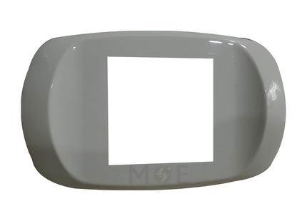 Golden Rose Plastic Cover Plate Oval White 2module | 212 | بلاك بلاستيك ابيض