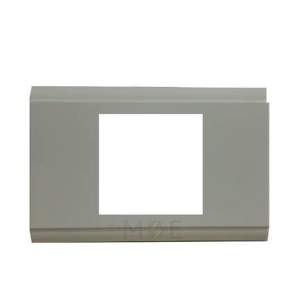 Golden Rose Standard Curved Cover Plate White 2module | 408