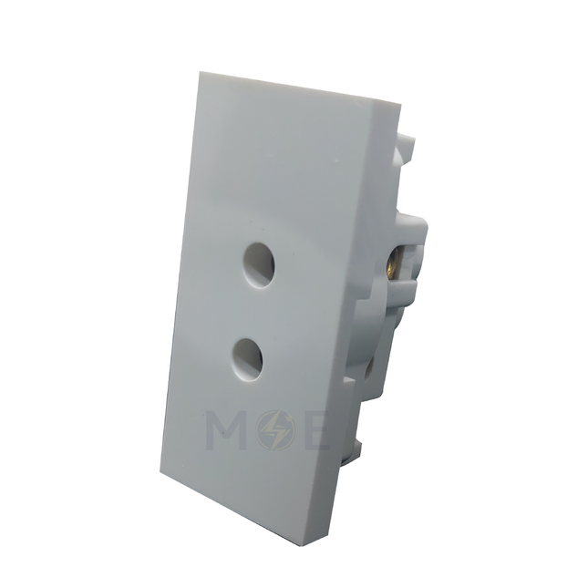 Golden Rose Telephone Socket White 3A 48V | 306 | بريز تلفون ابيض