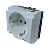 Piccozzo Italian Standard Socket Outlet Ivory 2P+E 16A 250V | 9861