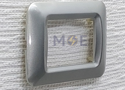 Venus Gewiss Plastic Cover Plate Silver 3module | EO011-2 GVS-22503-SV //CP GWS | بلاك بلاستيك فضي