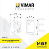 Vimar Idea 2Way Switch With Lamp White 1P 10A 250V | 16025.B