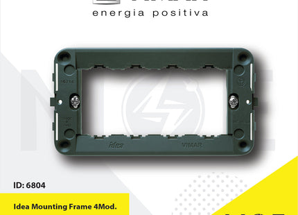 Vimar Idea Mounting Frame 4module | 16714 | شاسي مربعة