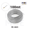 Telephone Cable / Wire Flat White 4C 4x6cc 100mt | SS201-8066