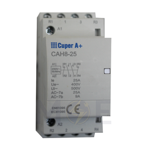 Cuper Modular Cont. 2NO+2NC 25A | CAH8-25 | كونتكتور سكة