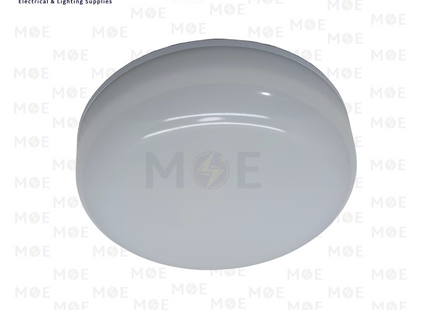 GreenLite IP65 LED Ceiling Light / Downlight Round WaterProof White DayLight 16x4.6cm 7000K 1800Lm 18W | غلوب سقف/ بلافونيه مطري مدور ليد ابيض دايلايت