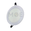 GreenLite LED Downlight/ Panel Light White Ceiling Flush Mounted Circular Warmwhite 15.5cm 18W | GR-807-18W