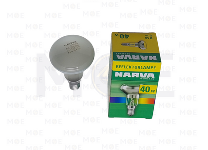 NARVA Incandescent Lamp Reflector E14 40W R50 | لمبة عادي برم سن رفيع