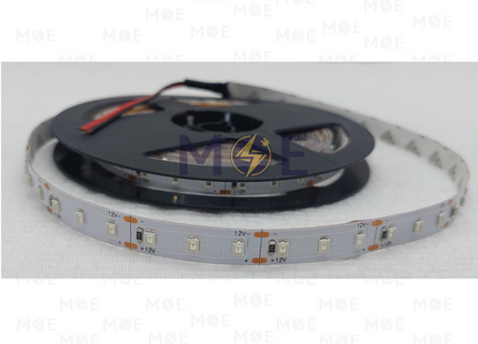 Greenlite IP20 LED Strip Light Single Red 12V 2835 120Led R5mt | بكرة ستريب ليد احمر