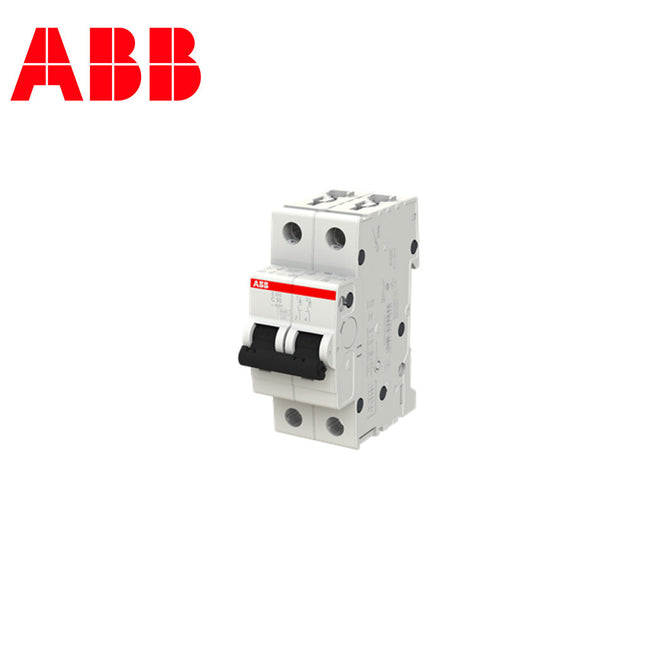 ABB MCB S202 C50 2P 6kA 50A | 2CDS252001R0504 | دجنتور كهرباء مجوز - قاطع كهربائي