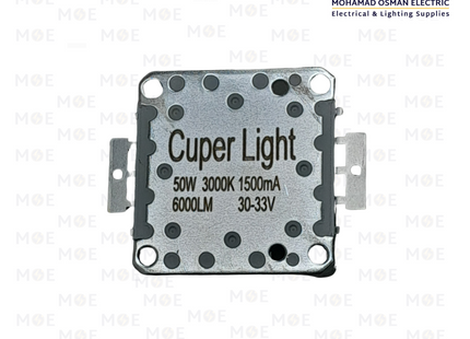 CuperLight LED Chip COB For Floodlight Warmwhite 50W | شيب ليد برجكتور ورم وايت