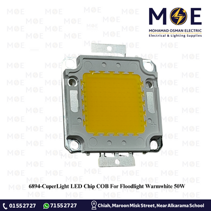 CuperLight LED Chip COB For Floodlight Warmwhite 50W