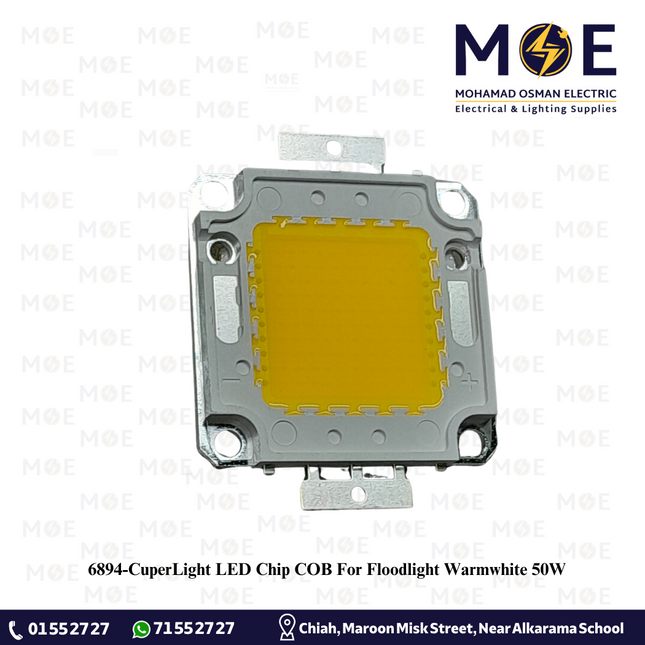 CuperLight LED Chip COB For Floodlight Warmwhite 50W