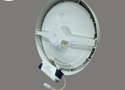 Greenlite LED Downlight/ Panel Light White Ceiling Surface Mounted Circular Daylight 30cm 30W | سبوت ليد مدور ظاهر ابيض دايلايت
