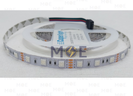 CuperLight IP20 LED Strip Light Single RGB 12V 5050 60Led R5mt | بكرة ستريب ليد ملون