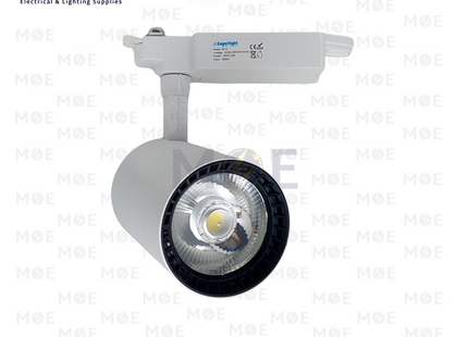 Cuperlight LED Track Light Head Spot White Daylight 30W | 521C | سبوت ليد سكة ابيض دايلايت