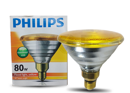 Philips Par38 Incandescent Lamp Par Yellow E27 80W
