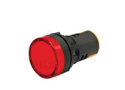 SEC Signal Lamp Red 24V DC 22mm | AD22-22DS-24-RD | لمبة اشارة احمر