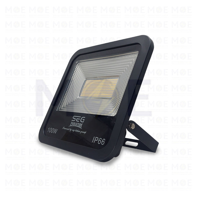 SEG Led Floodlight IP66 WarmWhite 100W | برجكتور ليد انارة ورم وايت