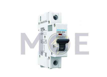 Hyundai MCB HGD63E 3KA 1P 32A | دجنتور كهرباء مفرد - قاطع كهربائي