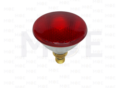Tungsram Par38 Incandescent Lamp Par Red E27 80W | لمبة بار عادي برم احمر