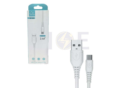 One Depot Charger Cable USB to Type C 2.4A 1mt | DP-501