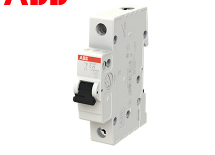 ABB MCB SH201T C20 1P 6kA 20A | 2CDS211001R0204 | دجنتور كهرباء مفرد - قاطع كهربائي