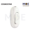 CosmoStar Flexible Cord Switch 2( 4A ) line end 2way switch white 1P | CS-405K | بوار بلوطة دوبل دركسيون