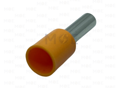 SEC Insulated Ferrule Terminal Orange 4mm | E4009 | كوس انبوب اورنج