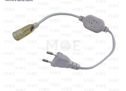 LED Neon Strip Light Power Adapter Plug 6A | وصلة ترانس ستريب ليد نيون لنبريش ليد مبروم
