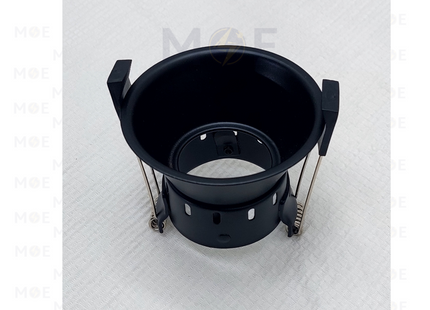 Cuperlight downlight / Spotlight Frame MR16 Black Recessed Fix Circular Trimless 7.5cm | سبوت فارغ ترملس مدور مخفي اسود ثابت