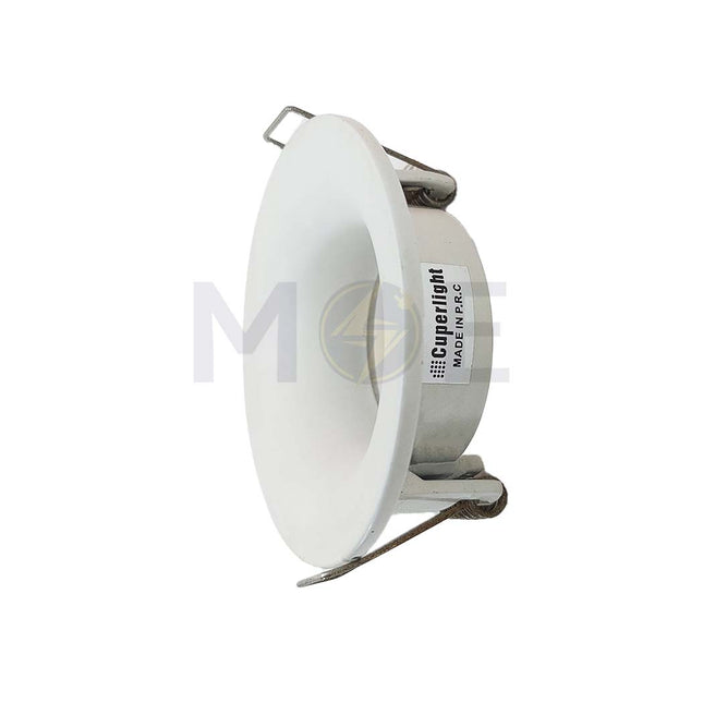 Cuperlight downlight / Spotlight Frame MR16 White Recessed Fix Circular Trimless 7.5cm | KG-441
