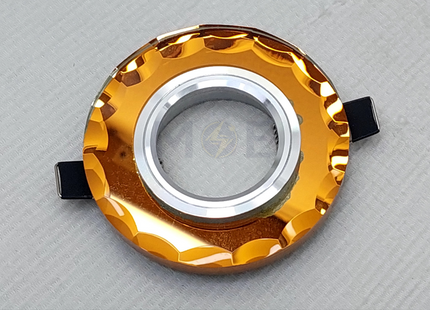 Cuperlight downlight / Spotlight Frame MR16 Coffee Recessed Fix Circular With Glass 6cm | سبوت فارغ مدور مخفي مع زجاجة كوفي ثابت