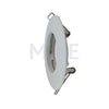 Cuperlight downlight / Spotlight Frame MR16 Chrome Recessed Fix Circular 6cm AK-112D