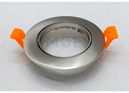 Cuperlight downlight / Spotlight Frame MR16 Chrome Recessed Adjustable Circular 7.5cm | سبوت فارغ مدور مخفي كروم متحرك