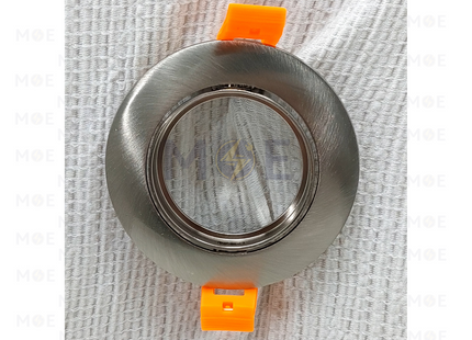 Cuperlight downlight / Spotlight Frame MR16 Chrome Recessed Adjustable Circular 7.5cm | سبوت فارغ مدور مخفي كروم متحرك