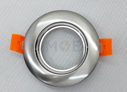 Cuperlight downlight / Spotlight Frame MR16 Chrome Recessed Adjustable Circular 7.5cm | سبوت فارغ مدور مخفي كروم متحرك