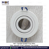 Cuperlight downlight / Spotlight Frame MR16 White Recessed Adjustable Circular Aluminium 7.5cm