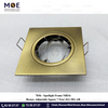 downlight / Spotlight Frame MR16 Bronze Recessed Adjustable Square 7.5cm