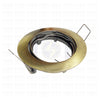 downlight / Spotlight Frame MR16 Bronze (2) Recessed Adjustable Circular 7.5cm | سبوت فارغ مدور مخفي برونز متحرك