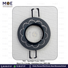 downlight / Spotlight Frame MR16 Black Recessed Fix Circular Aluminium 6cm