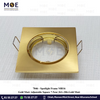 downlight / Spotlight Frame MR16 Gold Matt Recessed Adjustable Square 7.5cm