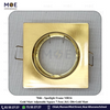 downlight / Spotlight Frame MR16 Gold Matt Recessed Adjustable Square 7.5cm