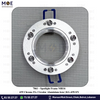 downlight / Spotlight Frame MR16 439 Chrome Recessed Fix Circular Aluminium 6cm