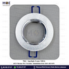 downlight / Spotlight Frame MR16 412 Chrome Recessed Fix Circular Aluminium 6cm