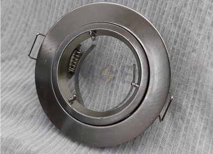 downlight / Spotlight Frame MR16 Chrome Recessed Fix Circular 6cm | سبوت فارغ مدور مخفي كروم ثابت مع سيغمون