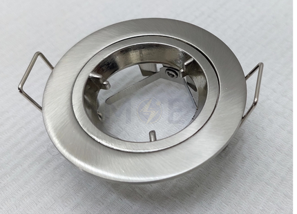 Downlight / Spotlight Frame MR11 Chrome(01) Recessed Fix Circular 4.5cm | سبوت فارغ مدور مخفي كروم ثابت